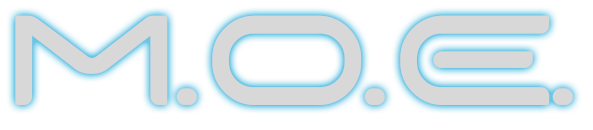 M.O.E. Alpha Logo