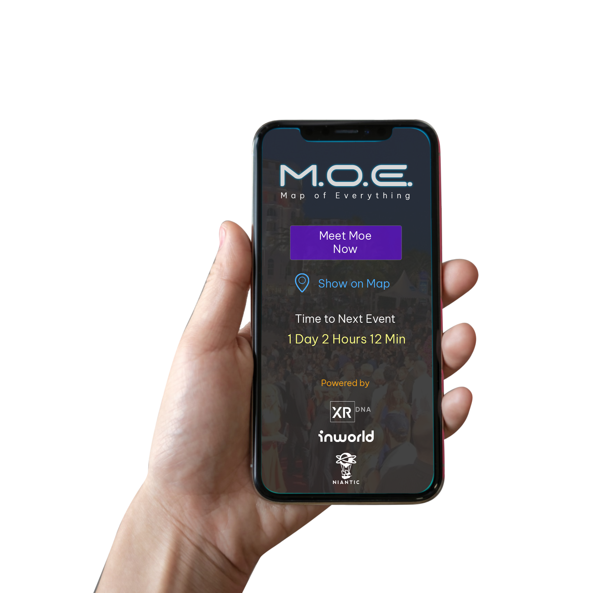 MoE Mapping View - Mobile app