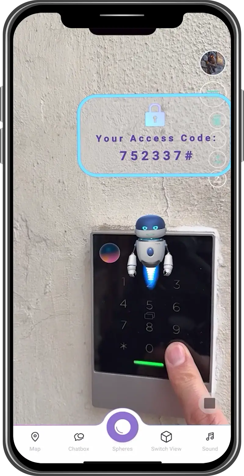 MoE Mapping View - Mobile app